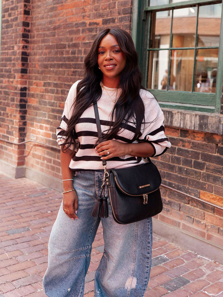 DOWNTOWN CROSSBODY black