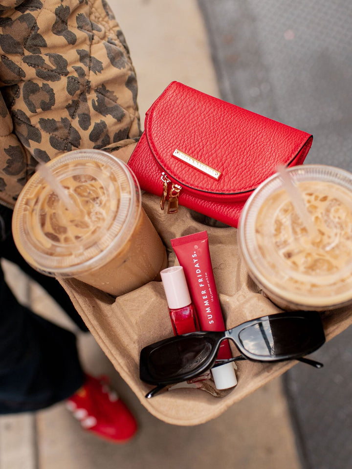 MARGAUX WALLET Red