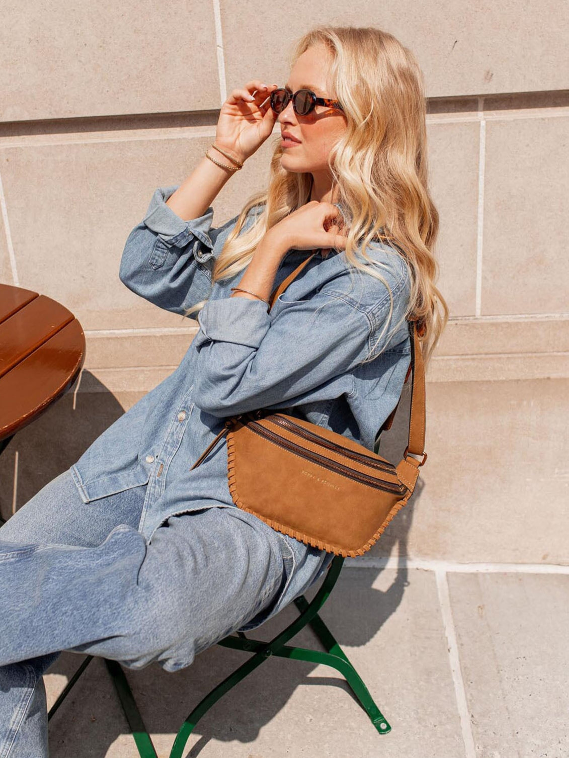 The Desert Crossbody Cognac | Poppy and Peonies – www