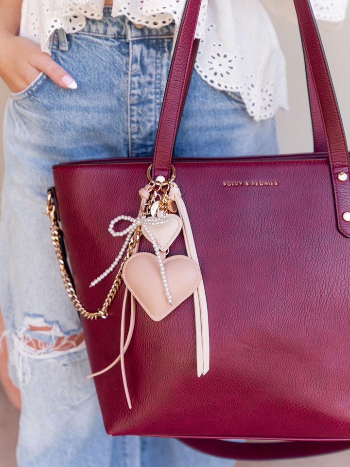Heart Bag Charm
