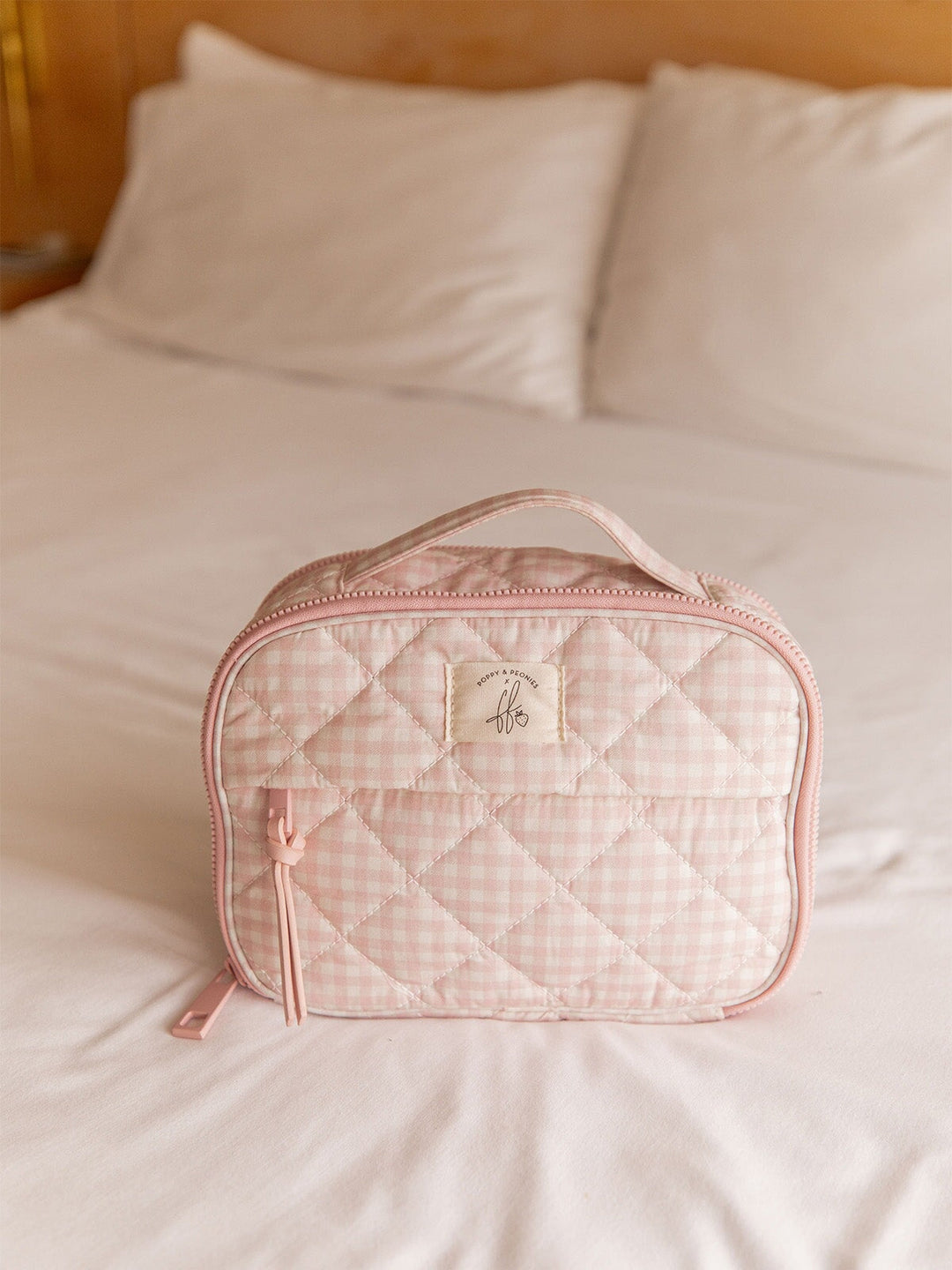 Companion Cosmetic Pink Gingham