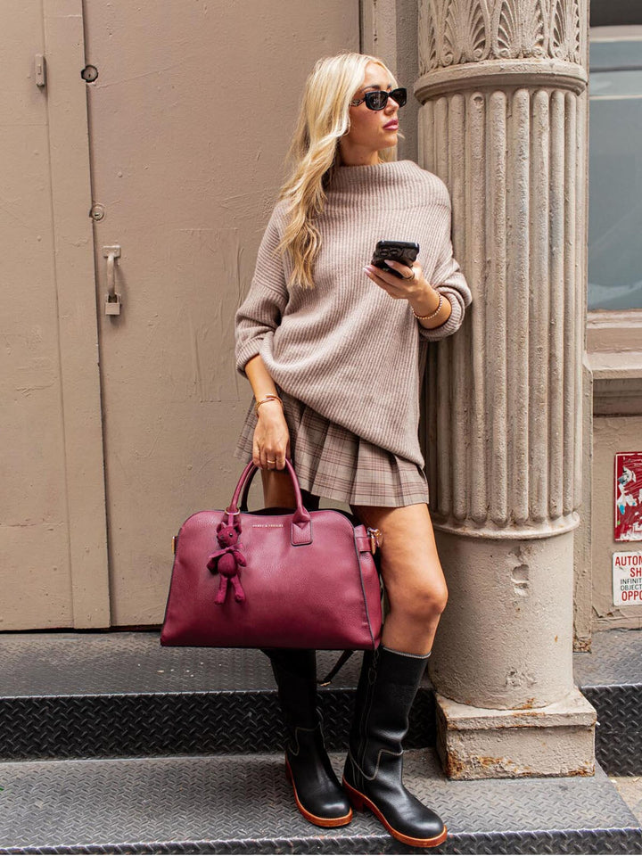 Uptown Tote Berry