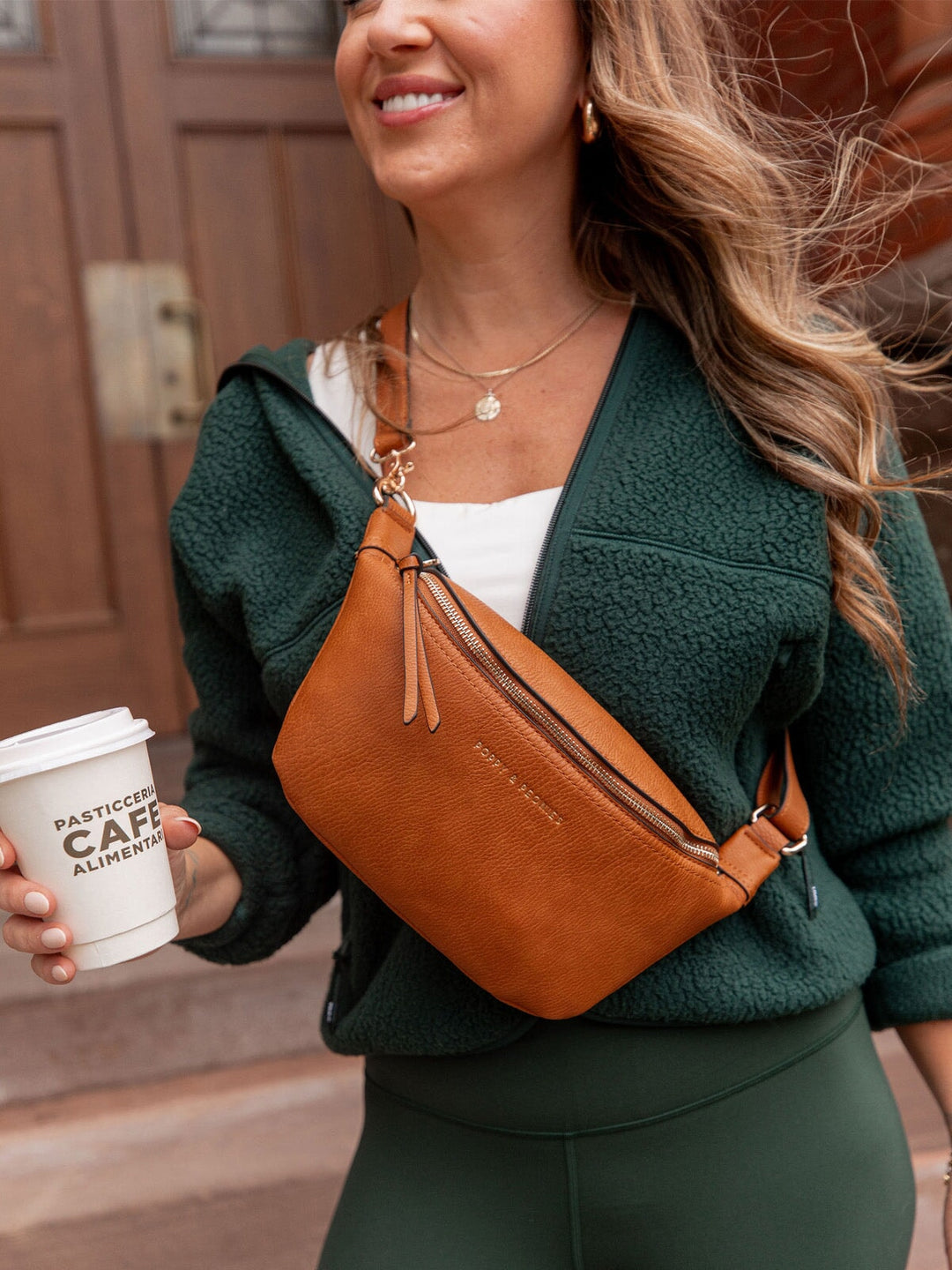 the SIDEKICK cognac