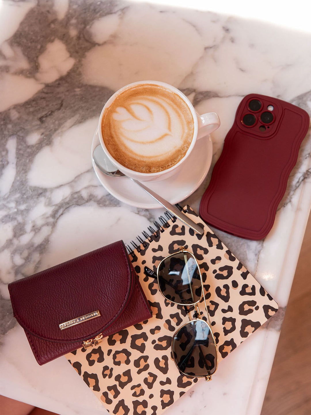 MARGAUX WALLET berry