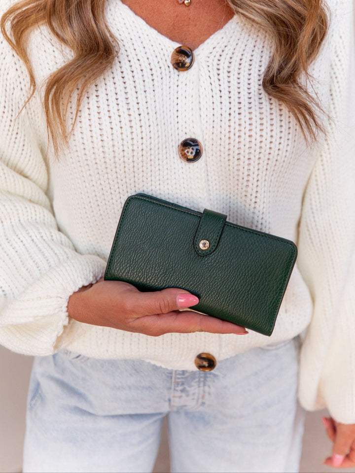 Go Anywhere Wallet Heritage Green