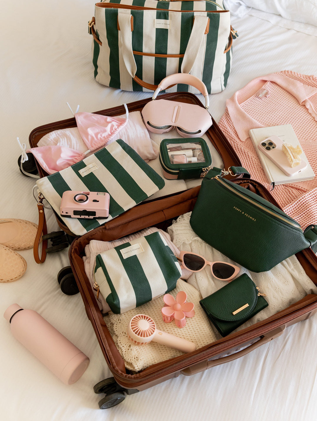 Mini Voyager Green Stripe