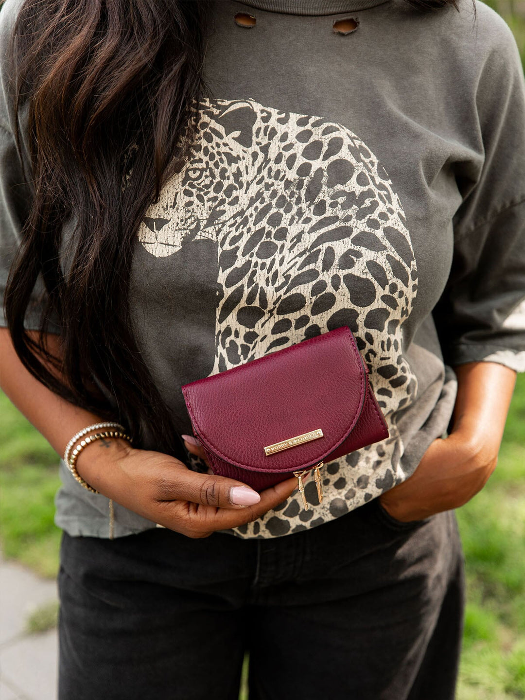 MARGAUX WALLET berry