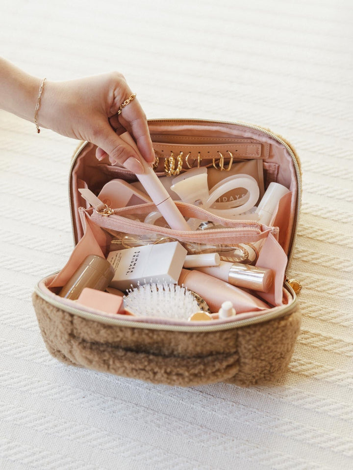 Open and Glow Cosmetic Teddy Faux Fur