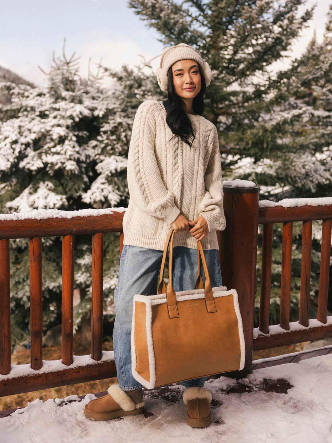 The Alpine Tote Camel