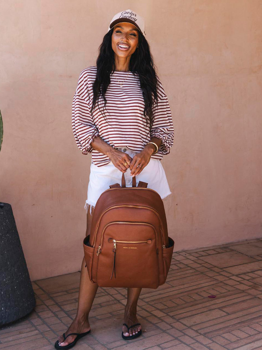 chestnut dublin leather backpack Detour Backpack Chestnut