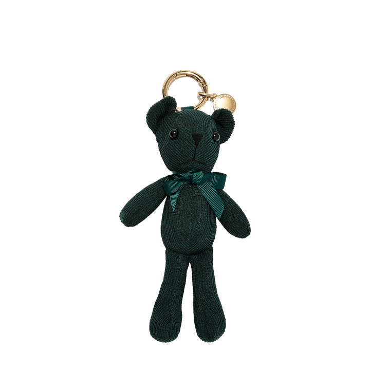 Heritage Green Bear Bag Charm