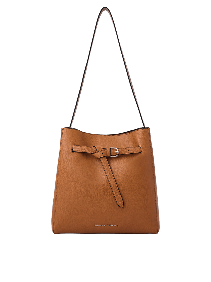 The Knot Shoulder Bag Cognac