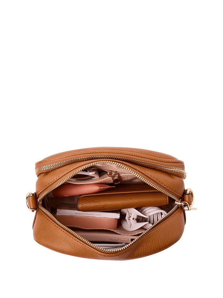 24/7 Crossbody Cognac