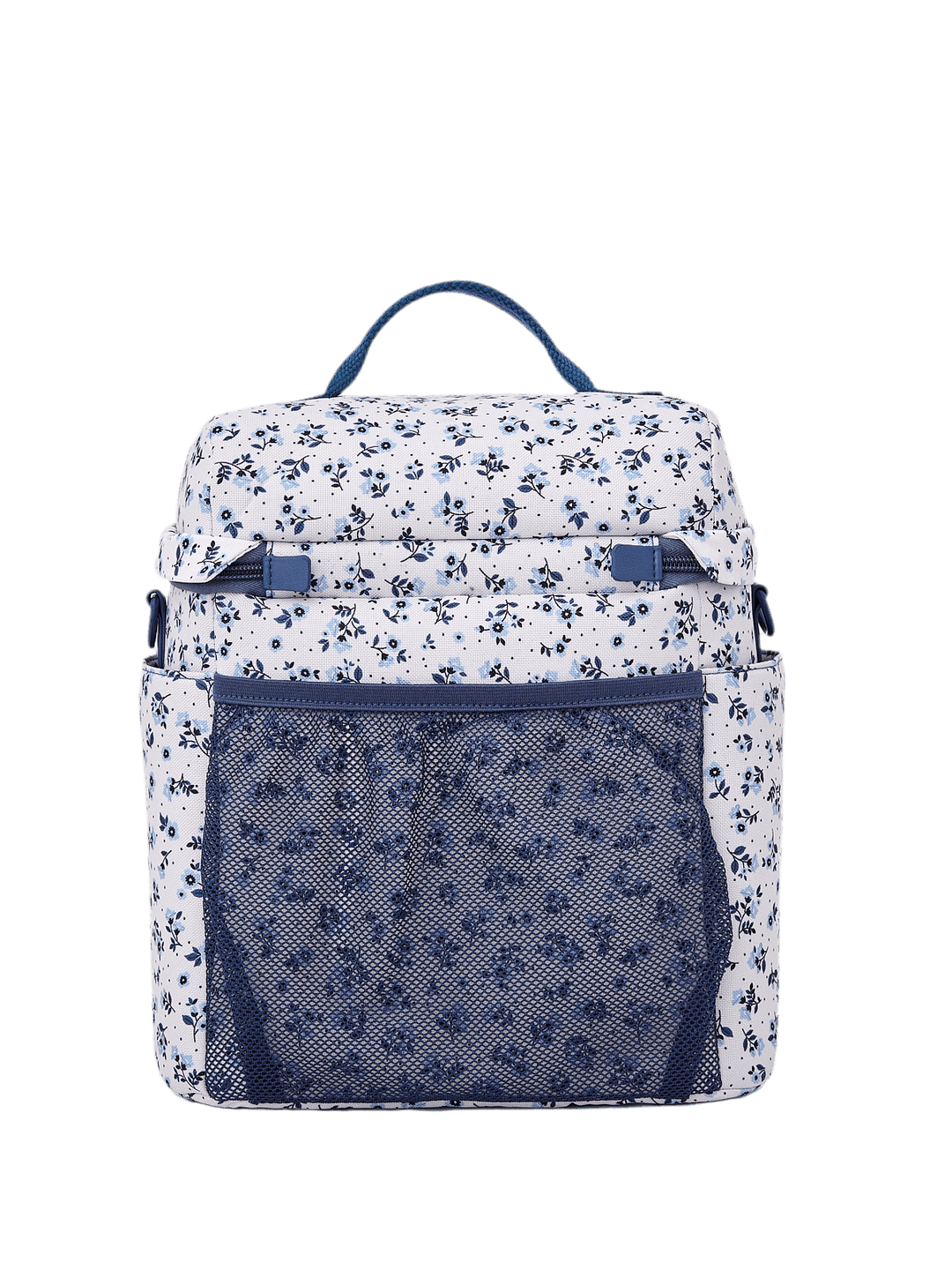 The Go-To Lunch Bag Blue Floral