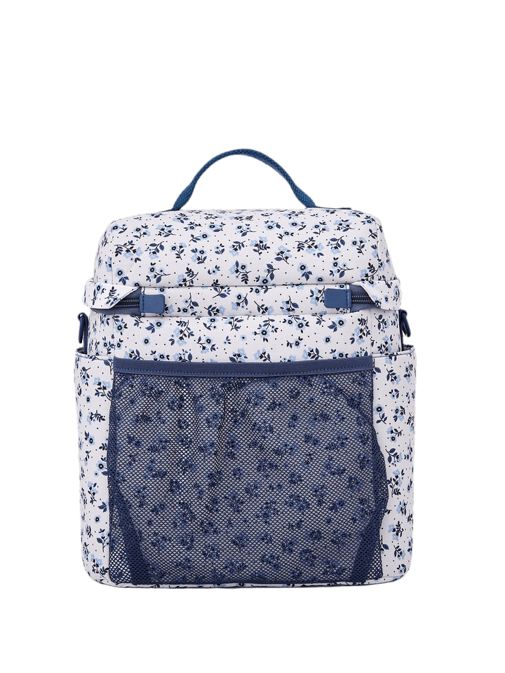 The Go-To Lunch Bag Blue Floral