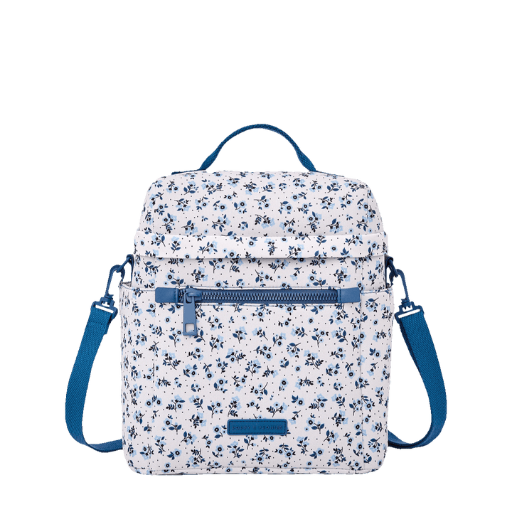 The Go-To Lunch Bag Blue Floral