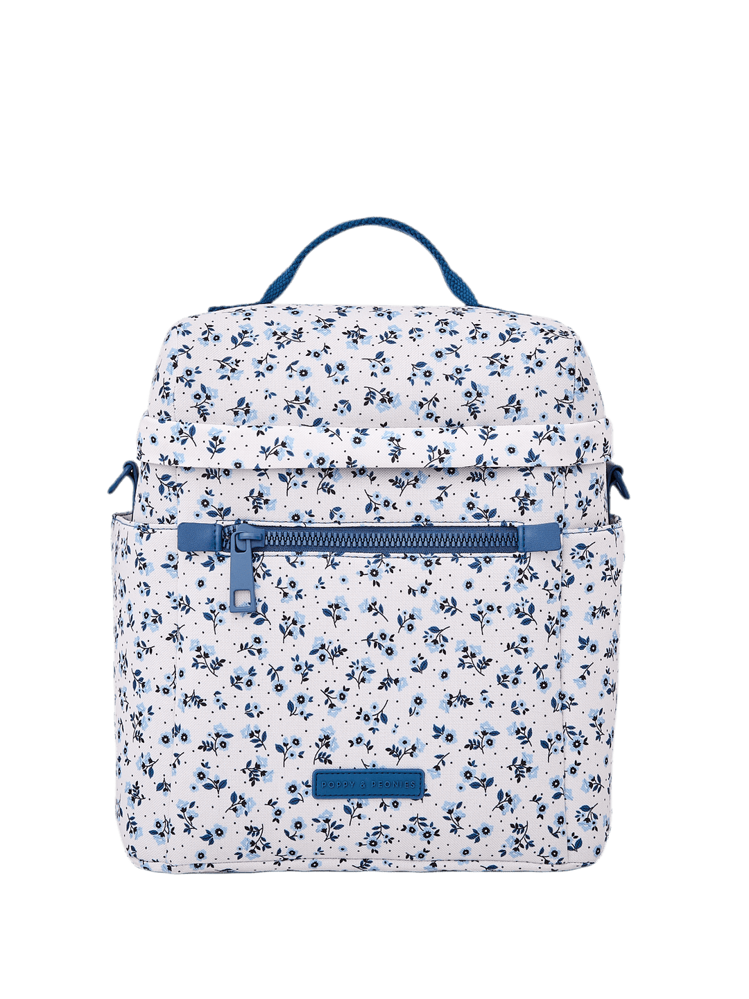 The Go-To Lunch Bag Blue Floral