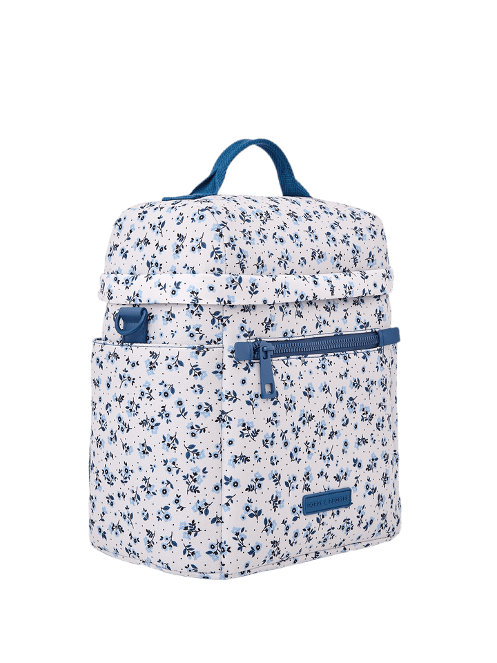 The Go-To Lunch Bag Blue Floral