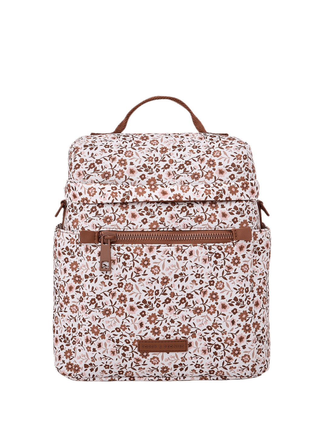 The Go-To Lunch Bag Fall Brown Floral