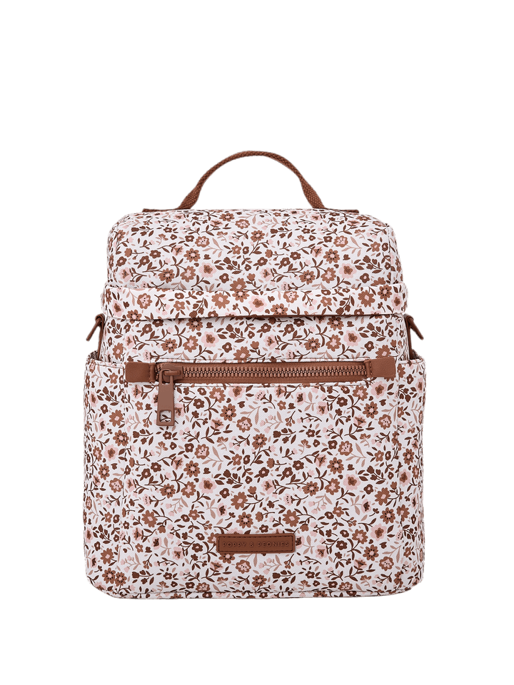 The Go-To Lunch Bag Fall Brown Floral