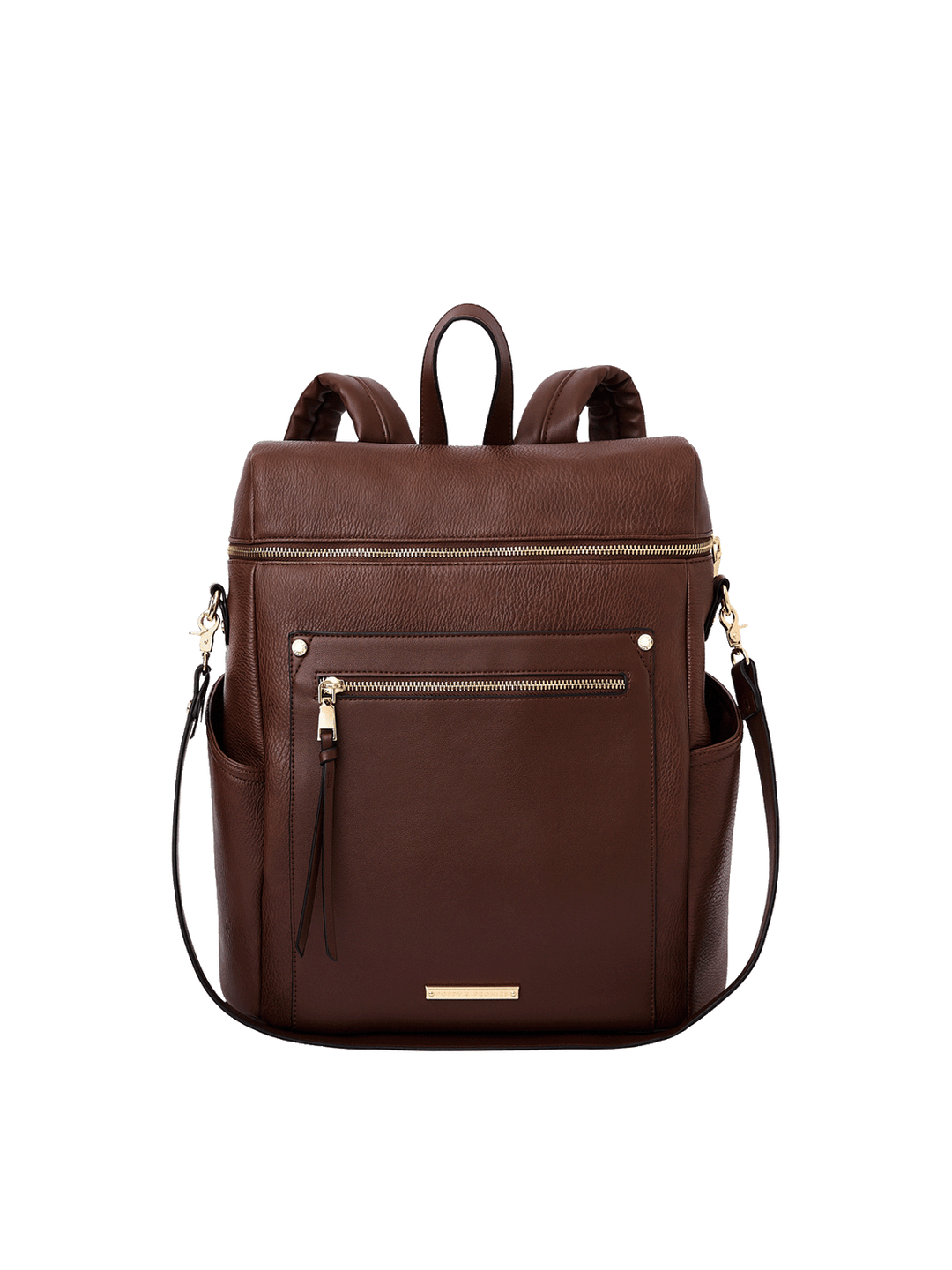 Commuter Backpack in Espresso with removable shoulder strap