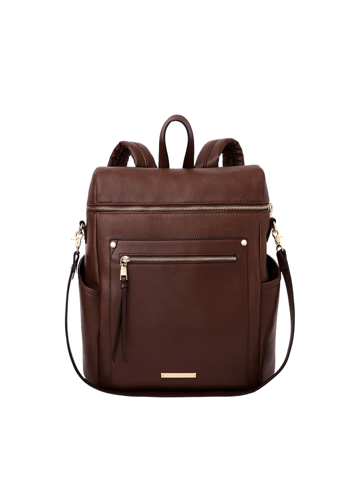 Commuter Backpack in Espresso with removable shoulder strap