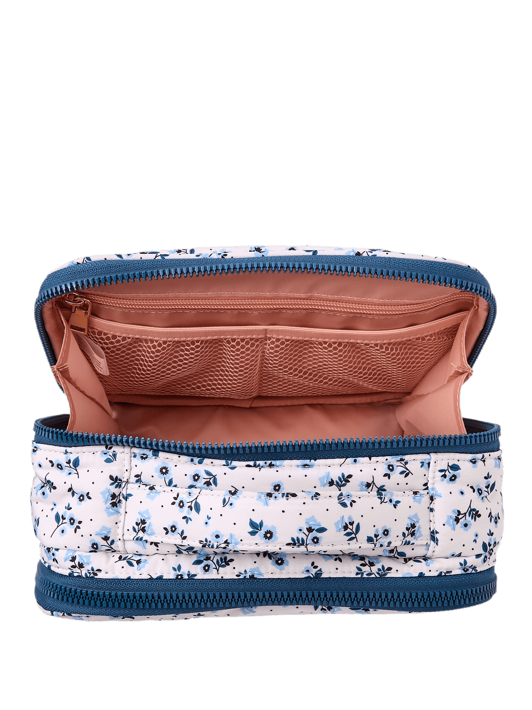 Companion Cosmetic Blue Floral