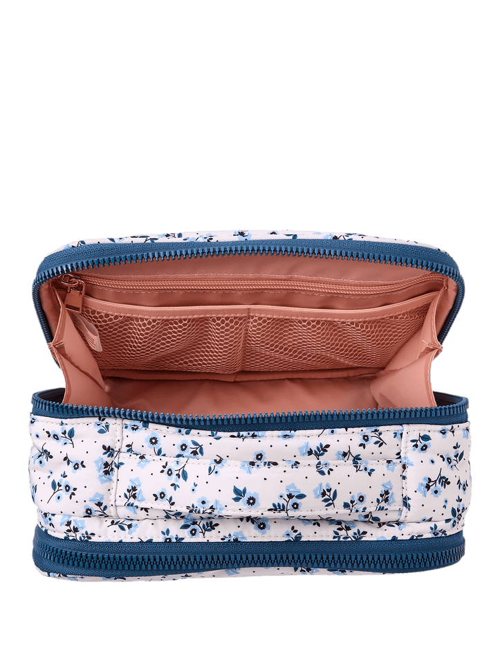 Companion Cosmetic Blue Floral