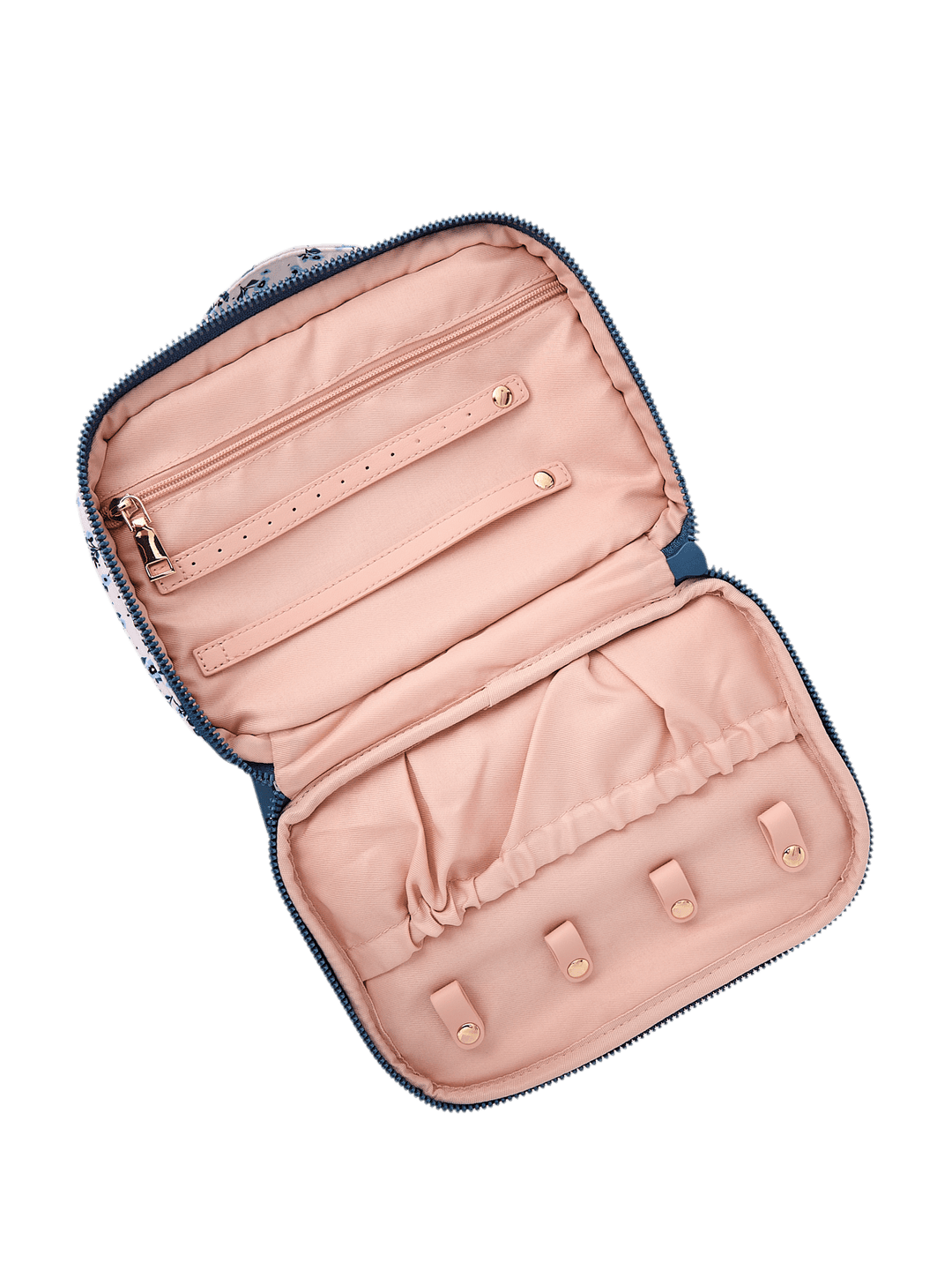 Companion Cosmetic Blue Floral