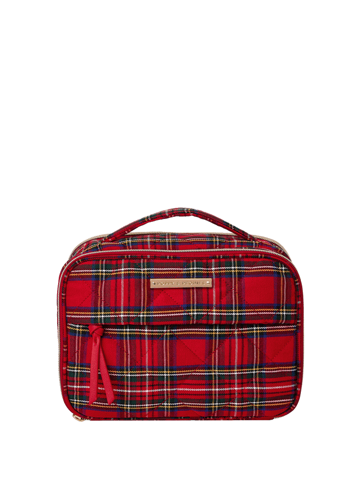 Companion Cosmetic Red Plaid