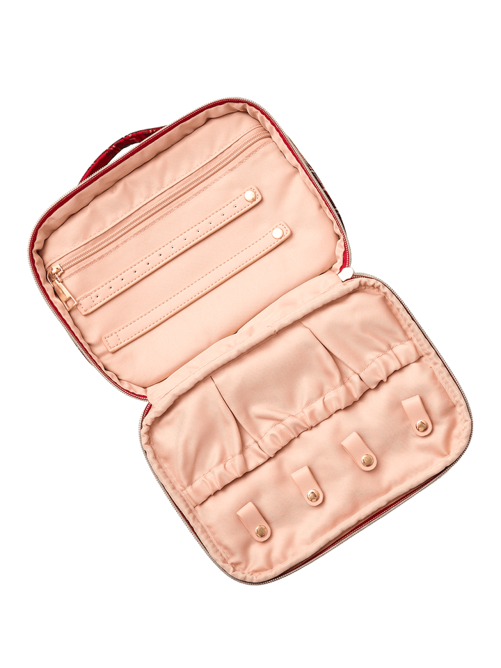 Companion Cosmetic Red Plaid