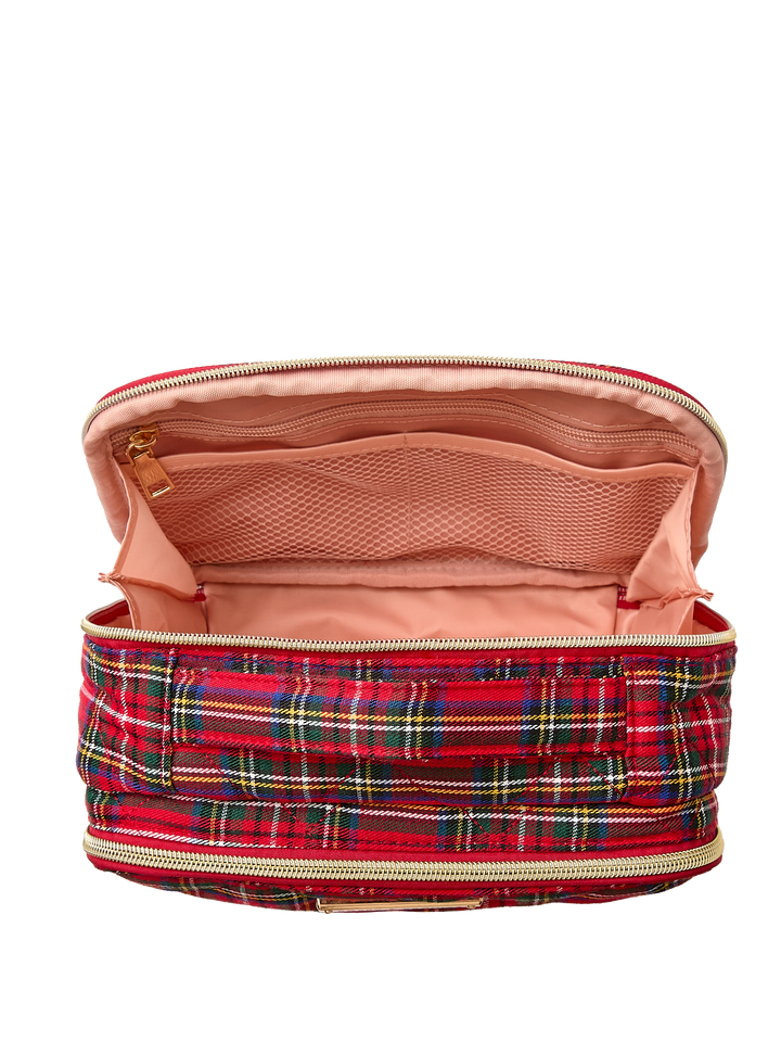 Companion Cosmetic Red Plaid