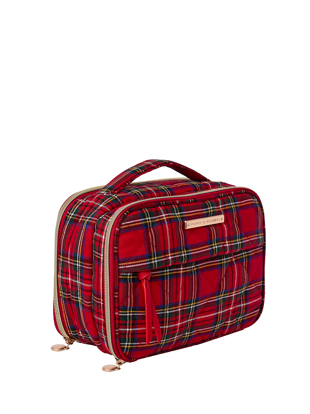 Companion Cosmetic Red Plaid