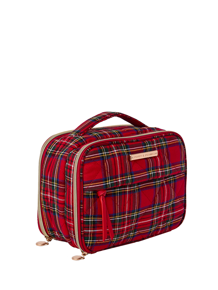Companion Cosmetic Red Plaid