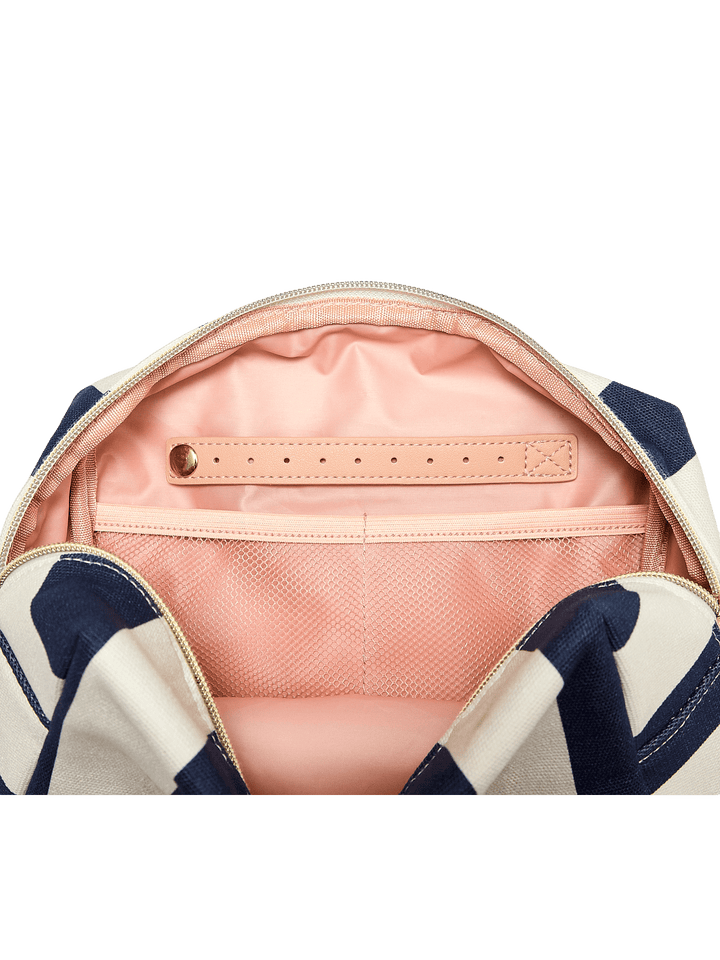 Cosmetic Trio Navy Stripe