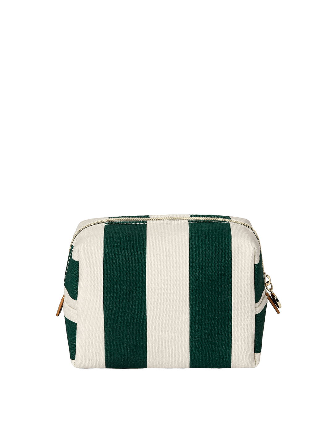 Green Stripe Cosmetic Case