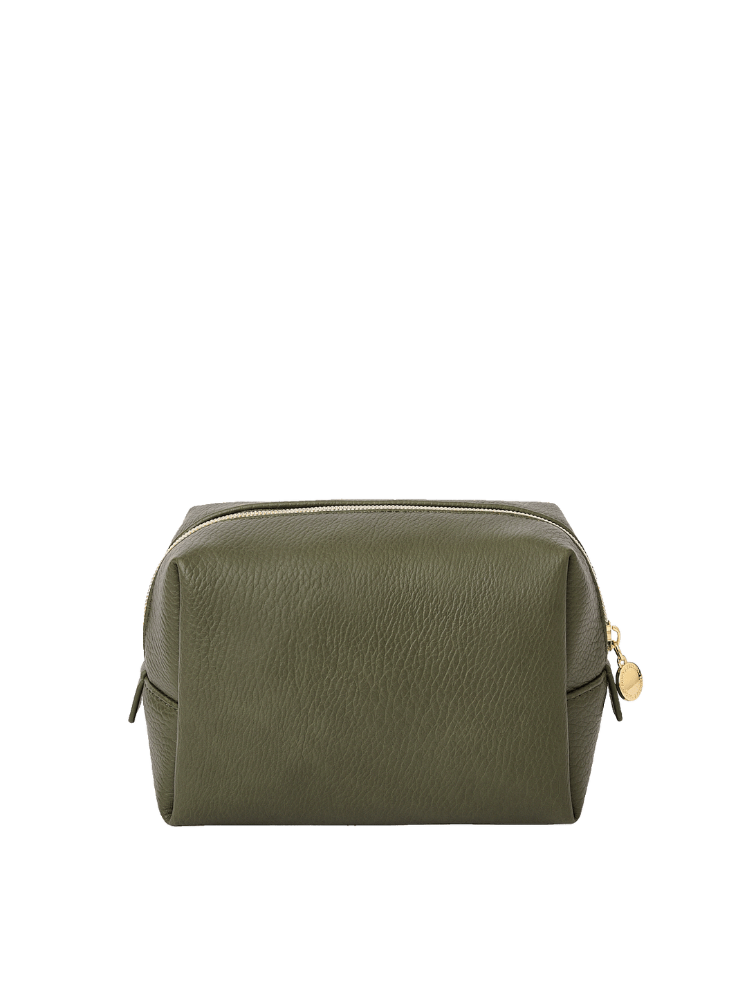 Back view of Olive Cosmetic Case