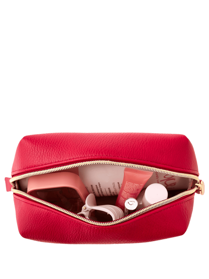 Red Cosmetic Case