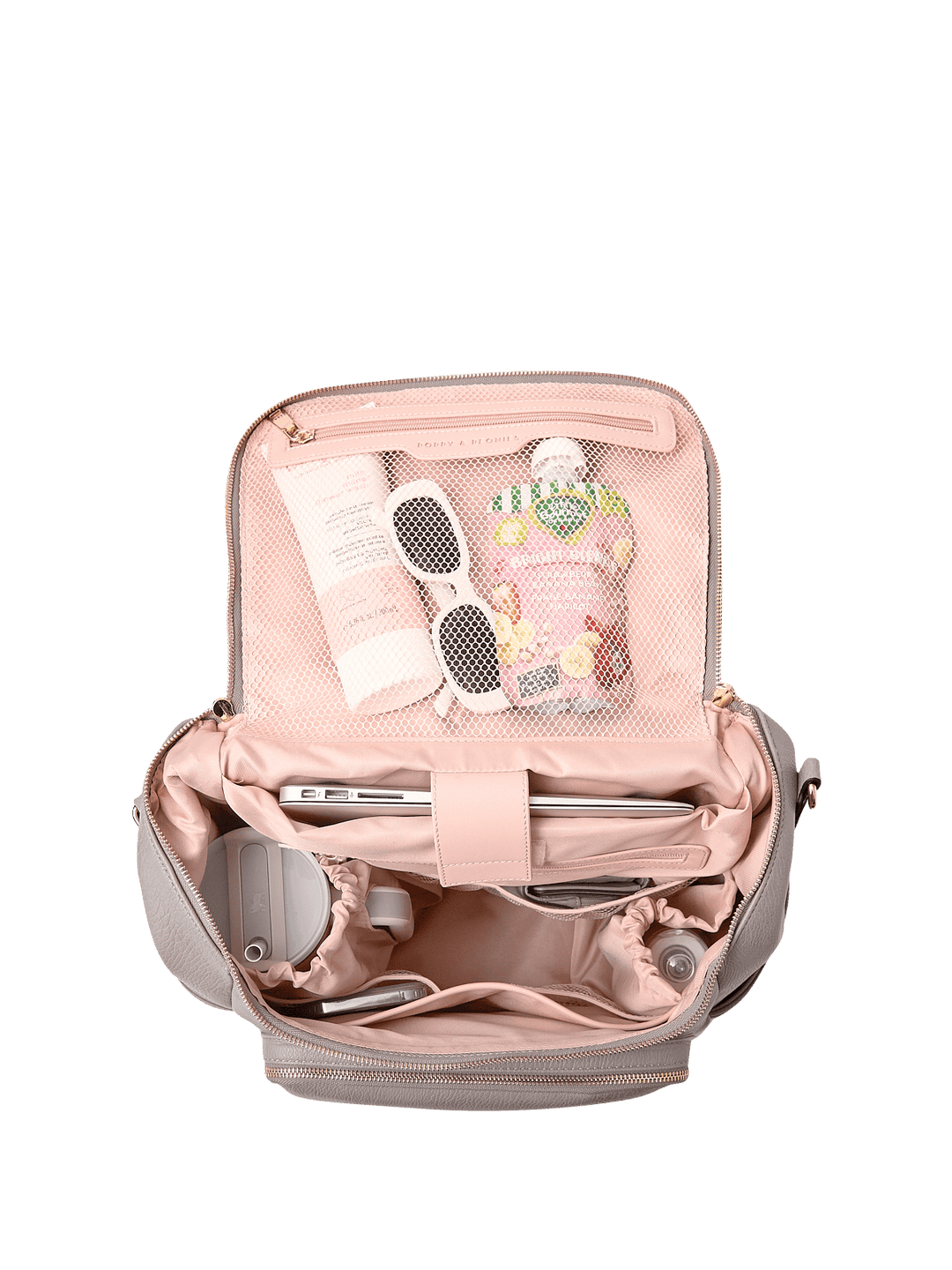 Lullaby Diaper Backpack Grey
