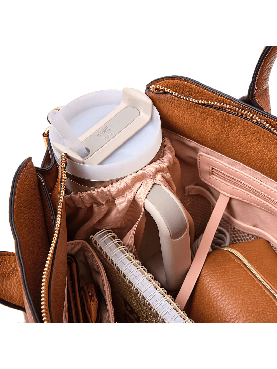 Uptown Tote Cognac