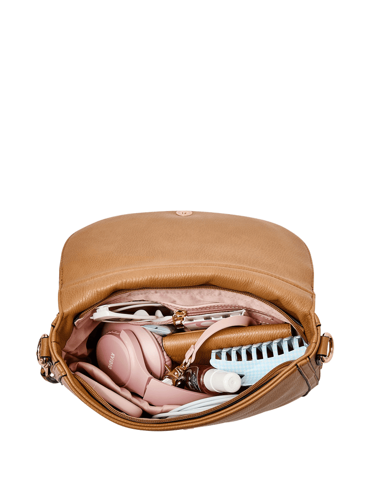 DOWNTOWN CROSSBODY Camel