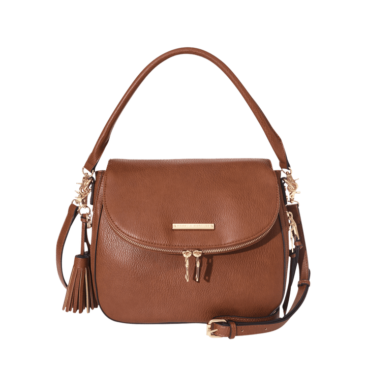 DOWNTOWN CROSSBODY Chestnut