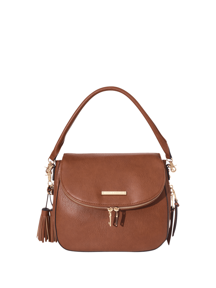 DOWNTOWN CROSSBODY Chestnut