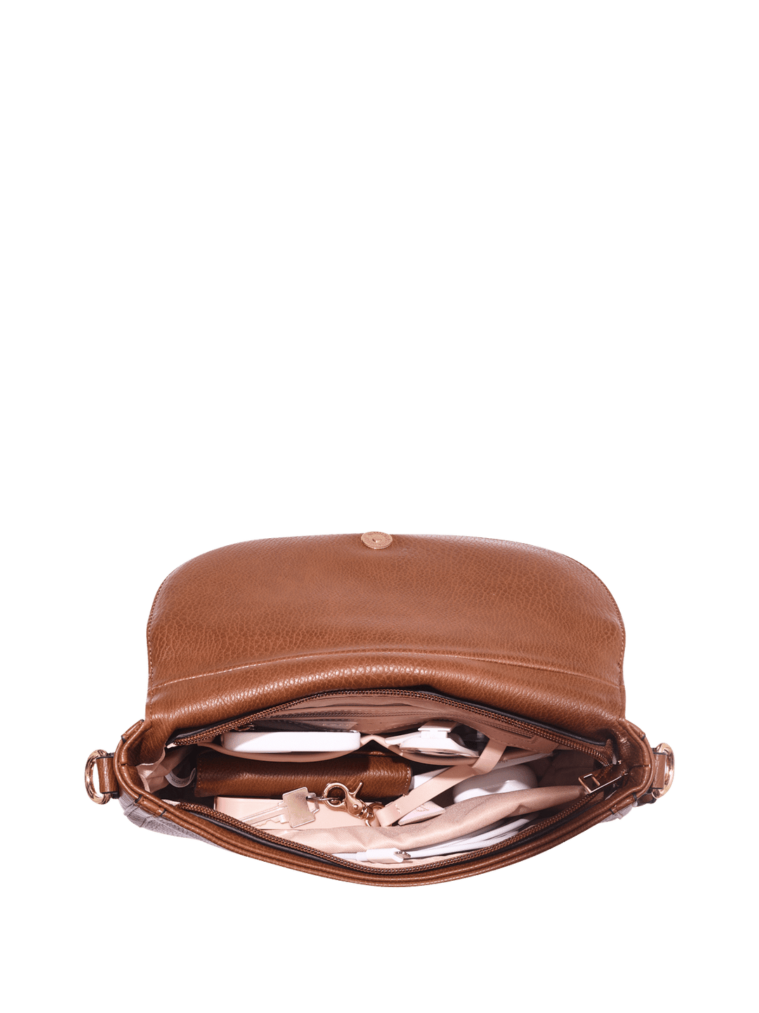 DOWNTOWN CROSSBODY Chestnut