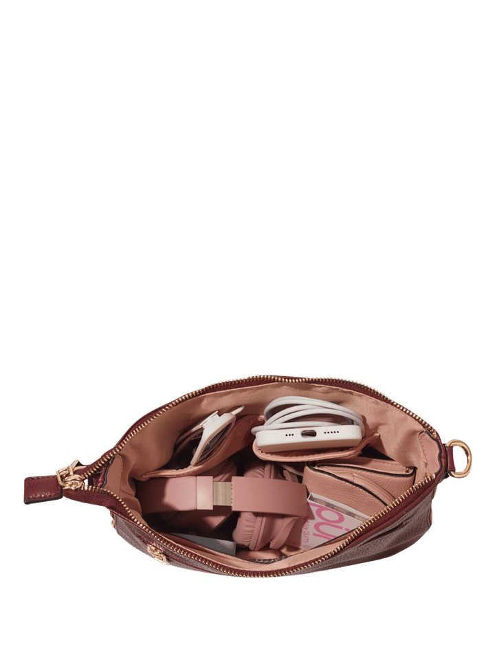 the EVERYDAY CROSSBODY berry