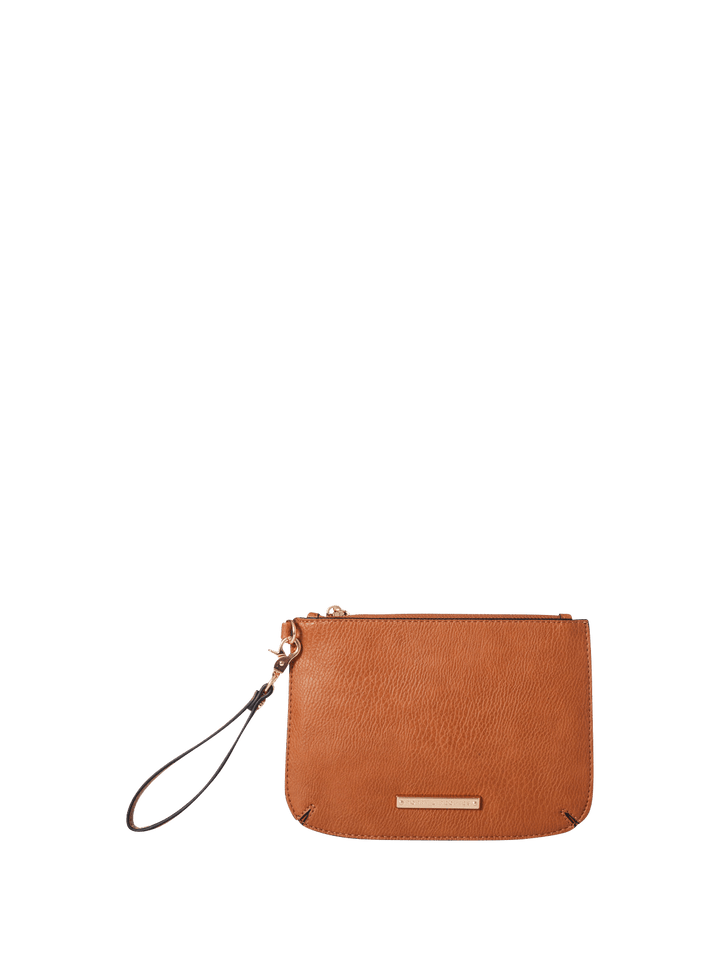 the EVERYDAY CROSSBODY cognac