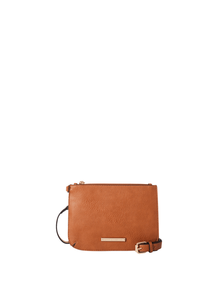 the EVERYDAY CROSSBODY cognac