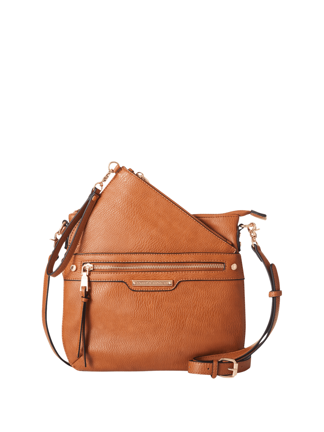 the EVERYDAY CROSSBODY cognac