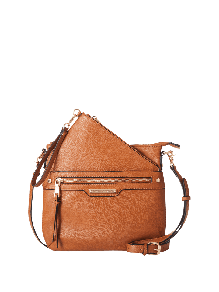 the EVERYDAY CROSSBODY cognac