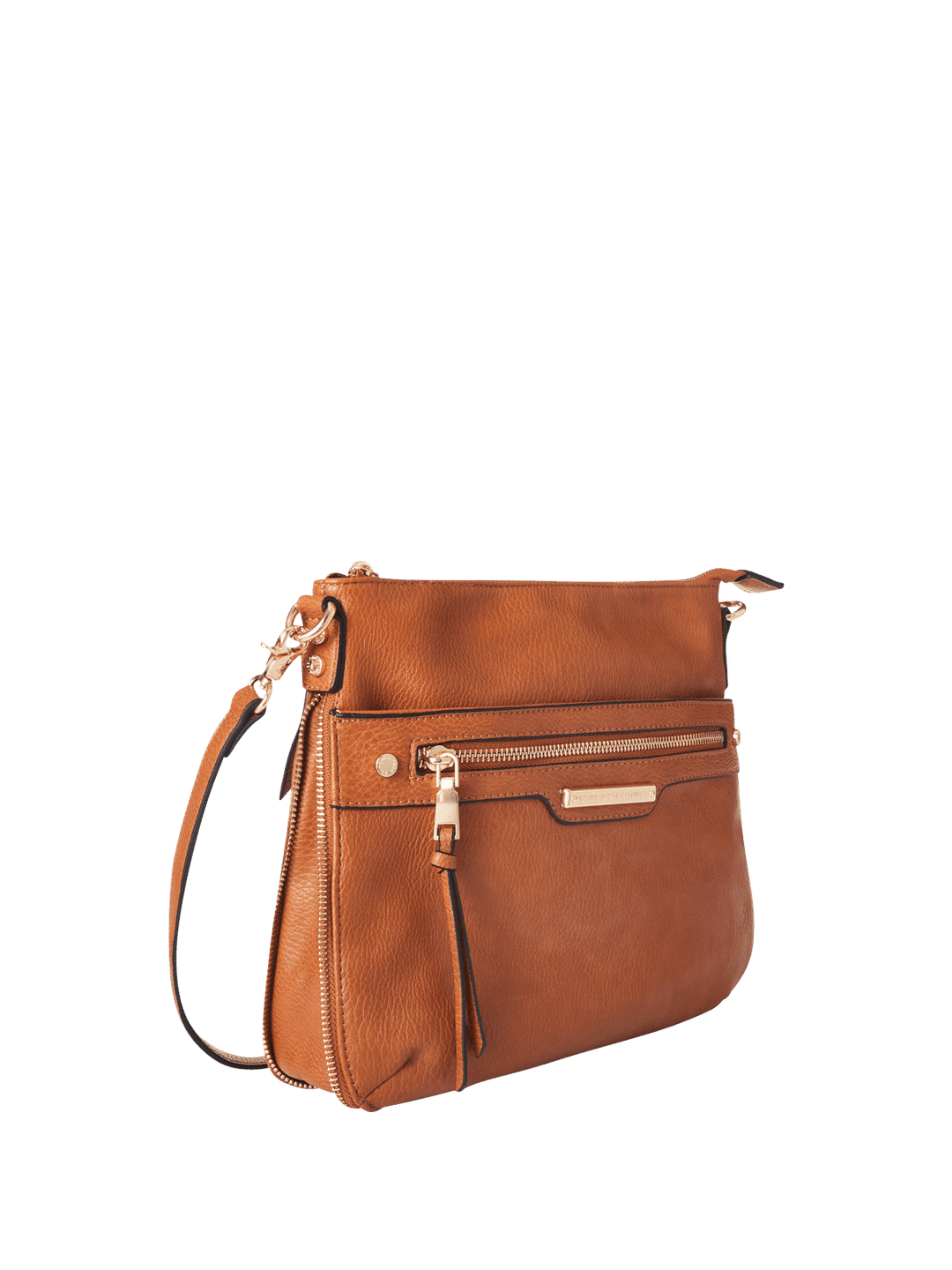 the EVERYDAY CROSSBODY cognac